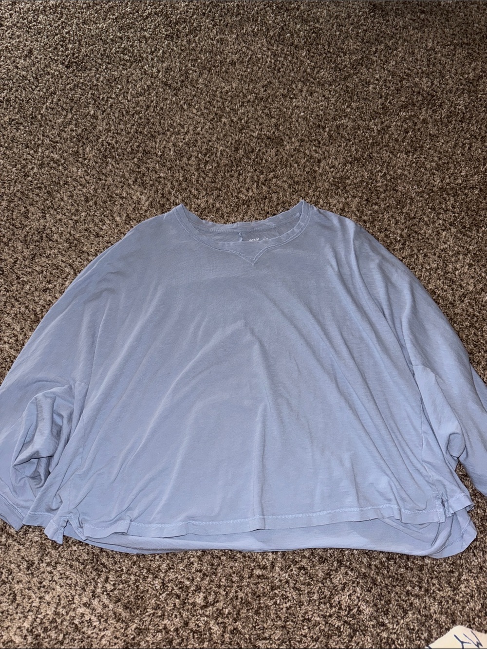 Aerie Blue Dolman Shirt